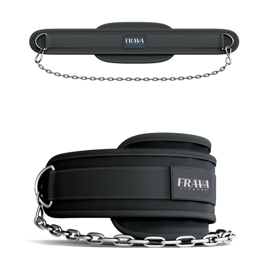 2: FRAVA FITNESS® -  Cintura con catena per Zavorrare